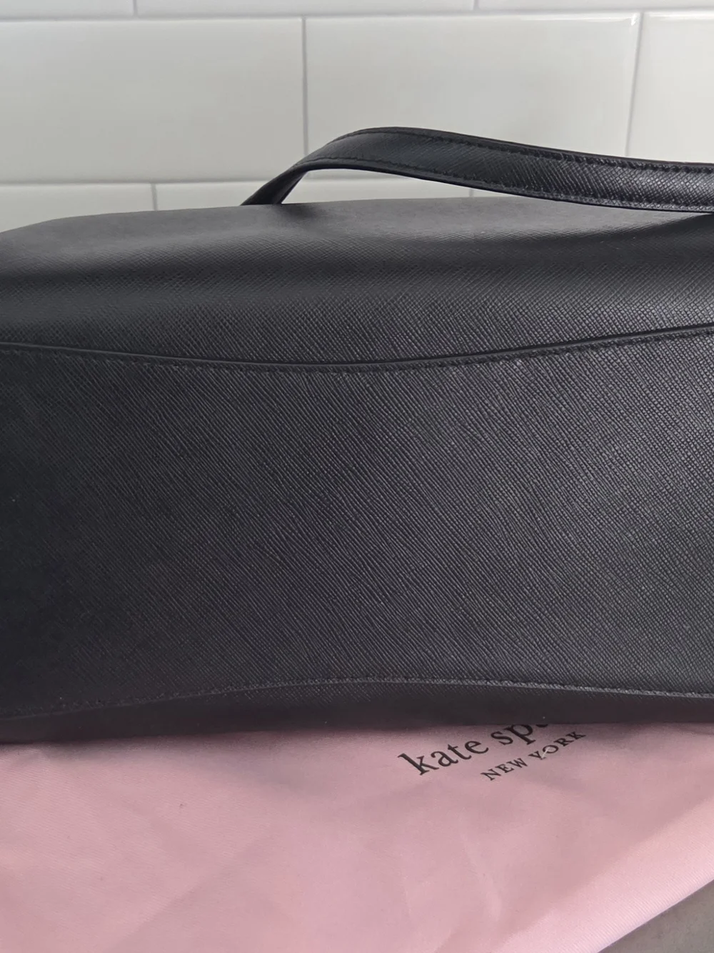 New Authentic Kate Spade Perry Leather Laptop Tote Bag
